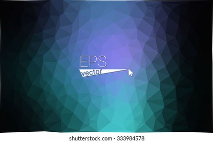 multicolor dark pink, blue geometric rumpled triangular low poly style gradient illustration graphic background. Vector polygonal design for your business.