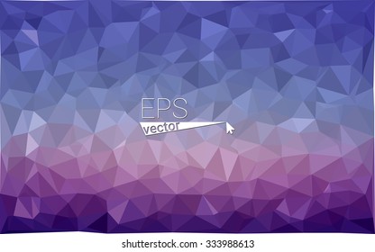 multicolor dark pink, blue geometric rumpled triangular low poly style gradient illustration graphic background. Vector polygonal design for your business.