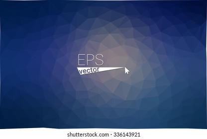 multicolor dark pink, blue geometric rumpled triangular low poly style gradient illustration graphic background. Vector polygonal design for your business.