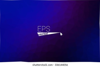 multicolor dark pink, blue geometric rumpled triangular low poly style gradient illustration graphic background. Vector polygonal design for your business.