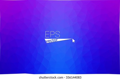multicolor dark pink, blue geometric rumpled triangular low poly style gradient illustration graphic background. Vector polygonal design for your business.