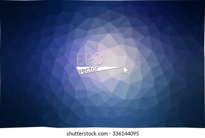 multicolor dark pink, blue geometric rumpled triangular low poly style gradient illustration graphic background. Vector polygonal design for your business.