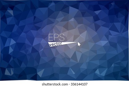 multicolor dark pink, blue geometric rumpled triangular low poly style gradient illustration graphic background. Vector polygonal design for your business.