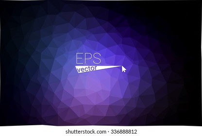 multicolor dark pink, blue geometric rumpled triangular low poly origami style gradient illustration graphic background. Vector polygonal design for your business.