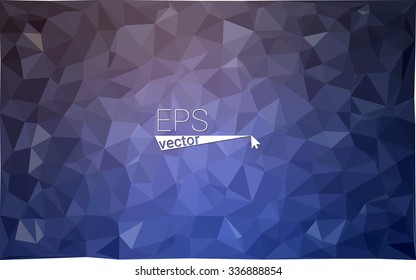 multicolor dark pink, blue geometric rumpled triangular low poly origami style gradient illustration graphic background. Vector polygonal design for your business.