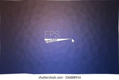 multicolor dark pink, blue geometric rumpled triangular low poly origami style gradient illustration graphic background. Vector polygonal design for your business.