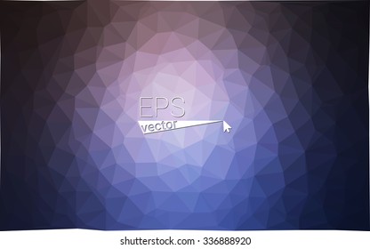 multicolor dark pink, blue geometric rumpled triangular low poly origami style gradient illustration graphic background. Vector polygonal design for your business.