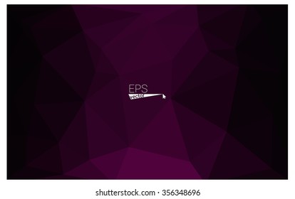 multicolor dark pink, blue geometric rumpled triangular low poly origami style gradient illustration graphic background. Vector polygonal design for your business.