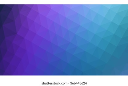 Multicolor dark pink, blue polygonal illustration, which consist of triangles. Geometric background in Origami style with gradient. Triangular design for your business.