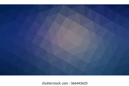 Multicolor dark pink, blue polygonal illustration, which consist of triangles. Geometric background in Origami style with gradient. Triangular design for your business.