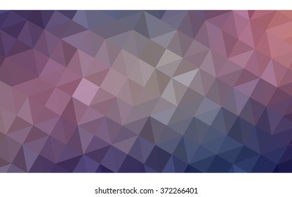 Multicolor dark pink, blue polygonal illustration, which consist of triangles. Geometric background in Origami style with gradient. Triangular design for your business.