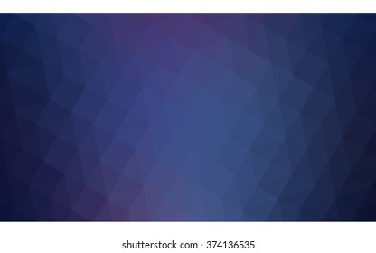 Multicolor dark pink, blue polygonal illustration, which consist of triangles. Geometric background in Origami style with gradient. Triangular design for your business.