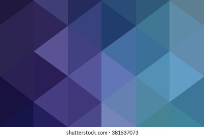 Multicolor dark pink, blue polygonal illustration, which consist of triangles. Geometric background in Origami style with gradient. Triangular design for your business.