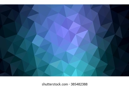 Multicolor dark pink, blue polygonal illustration, which consist of triangles. Geometric background in Origami style with gradient. Triangular design for your business.