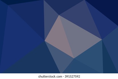 Multicolor dark pink, blue polygonal illustration, which consist of triangles. Geometric background in Origami style with gradient. Triangular design for your business.