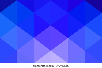 Multicolor dark pink, blue polygonal illustration, which consist of triangles. Geometric background in Origami style with gradient. Triangular design for your business.