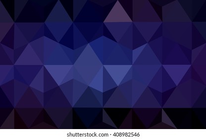 Multicolor dark pink, blue polygonal illustration, which consist of triangles. Geometric background in Origami style with gradient. Triangular design for your business.