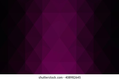 Multicolor dark pink, blue polygonal illustration, which consist of triangles. Geometric background in Origami style with gradient. Triangular design for your business.