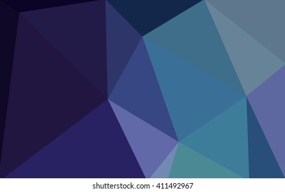 Multicolor dark pink, blue polygonal illustration, which consist of triangles. Geometric background in Origami style with gradient. Triangular design for your business.