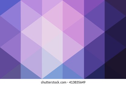 Multicolor dark pink, blue polygonal illustration, which consist of triangles. Geometric background in Origami style with gradient. Triangular design for your business.