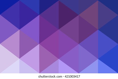 Multicolor dark pink, blue polygonal illustration, which consist of triangles. Geometric background in Origami style with gradient. Triangular design for your business.