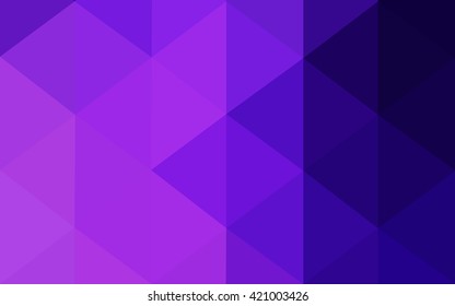 Multicolor dark pink, blue polygonal illustration, which consist of triangles. Geometric background in Origami style with gradient. Triangular design for your business.
