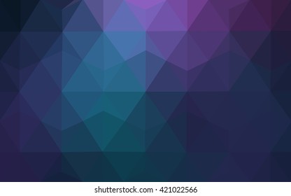 Multicolor dark pink, blue polygonal illustration, which consist of triangles. Geometric background in Origami style with gradient. Triangular design for your business. Multicolor dark pink, blue polygonal illustration, which consist of triangles. Geometric background in Origami style with gradient. Triangular design for your business.