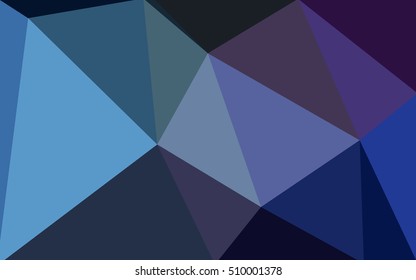 Multicolor dark pink, blue polygonal illustration, which consist of triangles. Geometric background in Origami style with gradient. Triangular design for your business.