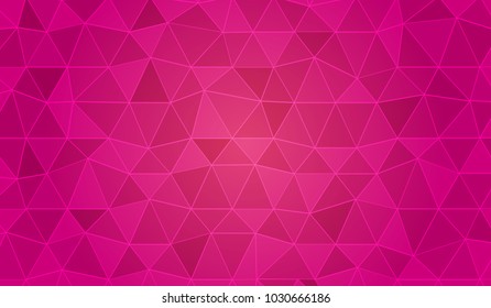 multicolor dark pink geometric rumpled triangular low poly style gradient illustration graphic background. Vector polygonal design for your business.