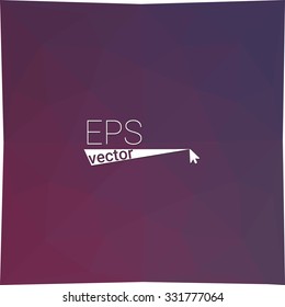 multicolor dark pink geometric rumpled triangular low poly style gradient illustration graphic background. Vector polygonal design for your business.