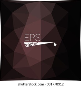 multicolor dark pink geometric rumpled triangular low poly style gradient illustration graphic background. Vector polygonal design for your business.
