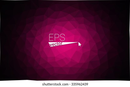multicolor dark pink geometric rumpled triangular low poly style gradient illustration graphic background. Vector polygonal design for your business.