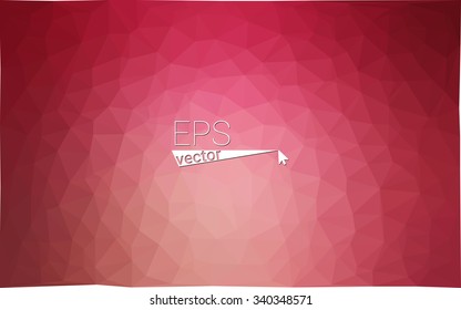 multicolor dark pink geometric rumpled triangular low poly style gradient illustration graphic background. Vector polygonal design for your business.