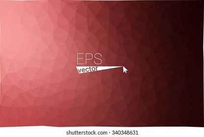 multicolor dark pink geometric rumpled triangular low poly style gradient illustration graphic background. Vector polygonal design for your business.