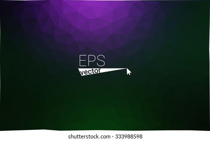 multicolor dark pink, green geometric rumpled triangular low poly style gradient illustration graphic background. Vector polygonal design for your business.