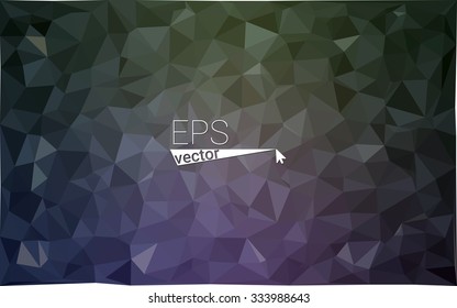 multicolor dark pink, green geometric rumpled triangular low poly style gradient illustration graphic background. Vector polygonal design for your business.