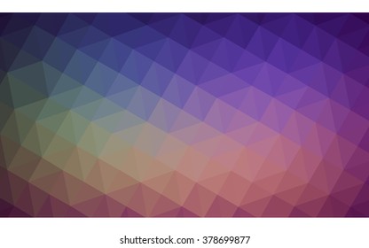 Multicolor dark pink, green polygonal illustration, which consist of triangles. Geometric background in Origami style with gradient. Triangular design for your business.