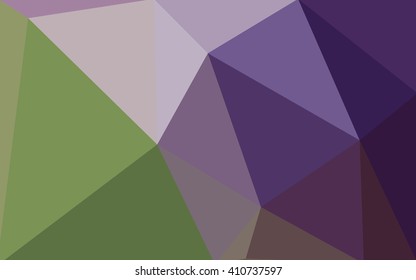 Multicolor dark pink, green polygonal illustration, which consist of triangles. Geometric background in Origami style with gradient. Triangular design for your business.