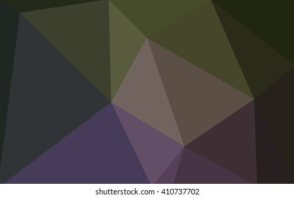 Multicolor dark pink, green polygonal illustration, which consist of triangles. Geometric background in Origami style with gradient. Triangular design for your business.