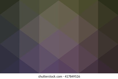 Multicolor dark pink, green polygonal illustration, which consist of triangles. Geometric background in Origami style with gradient. Triangular design for your business.