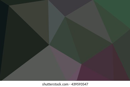 Multicolor dark pink, green polygonal illustration, which consist of triangles. Geometric background in Origami style with gradient. Triangular design for your business.