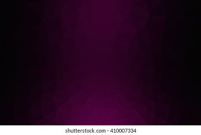 Multicolor dark pink polygonal illustration, which consist of triangles. Geometric background in Origami style with gradient. Triangular design for your business.