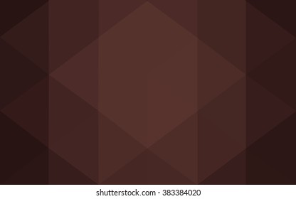 Multicolor dark pink, red, orange polygonal illustration, which consist of triangles. Geometric background in Origami style with gradient. Triangular design for your business.