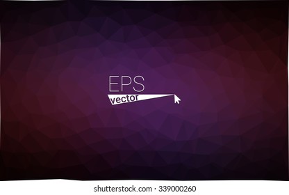Multicolor dark pink, yellow geometric rumpled triangular low poly origami style gradient illustration graphic background. Vector polygonal design for your business.