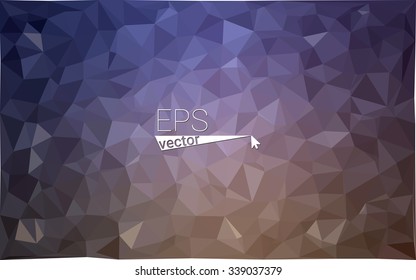 Multicolor dark pink, yellow geometric rumpled triangular low poly origami style gradient illustration graphic background. Vector polygonal design for your business.