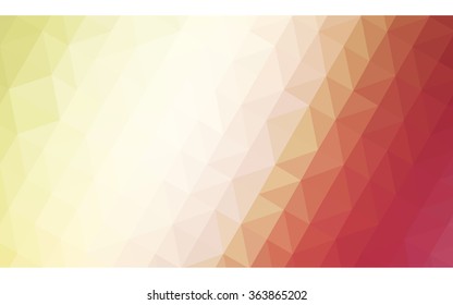 Multicolor dark polygonal illustration, which consist of triangles. Geometric background in Origami style with gradient. Triangular design for your business in vector. Rainbow, spectrum image.