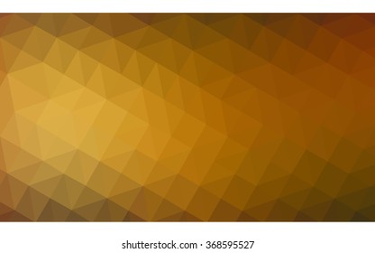 Multicolor dark polygonal illustration, which consist of triangles. Geometric background in Origami style with gradient. Triangular design for your business. Rainbow, spectrum image.