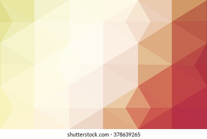 Multicolor dark polygonal illustration, which consist of triangles. Geometric background in Origami style with gradient. Triangular design for your business. Rainbow, spectrum image.