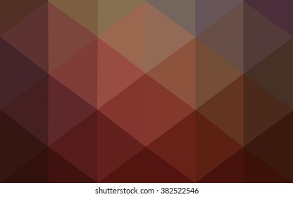Multicolor dark polygonal illustration, which consist of triangles. Geometric background in Origami style with gradient. Triangular design for your business. Rainbow, spectrum image.