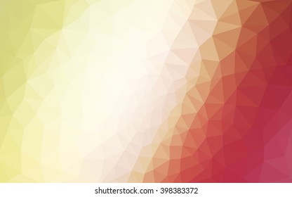 Multicolor dark polygonal illustration, which consist of triangles. Geometric background in Origami style with gradient. Triangular design for your business. Rainbow, spectrum image.